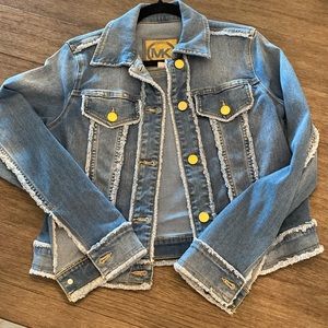Michael Kors’s fringed jean jacket